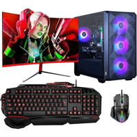 Dragos DRX6790 Harici GeForce RTX 3060 Intel Core i5 10400F 16 GB Ram 512 GB SSD Tower FreeDos 27 inç Monitörlü Masaüstü Bilgisayar