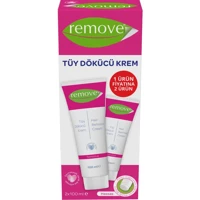 Remove Hassas Ciltler İçin Tüm Vücut Genital Bölge Kadın Tüy Dökücü Sprey 100 ml + İkinci Tüp Hediye