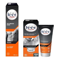 Veet Men Tüm Ciltler İçin Koltuk Altı Erkek Tüy Dökücü Krem 200 ml +100 ml
