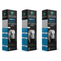 Bioder Bitkisel Tüm Ciltler İçin Tüm Vücut Genital Bölge Erkek Tüy Dökücü Sprey 3x100 ml