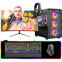 Dragos DRX6872 Harici GeForce RTX 3050 AMD Ryzen 5 5600 16 GB Ram 512 GB SSD Tower FreeDos 23.6 inç Monitörlü Masaüstü Bilgisayar