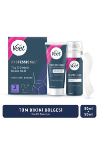 Veet Professional Tüm Ciltler İçin Genital Bölge Kadın Tüy Dökücü Krem 50 ml