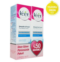 Veet Smooth & Fresh Hassas Ciltler İçin Tüm Vücut Genital Bölge Kadın Tüy Dökücü Sprey 100 ml