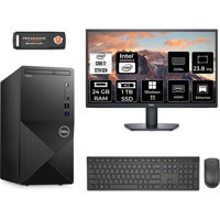 Dell Vostro 3910MT N7598VDT3910MNT373 Dahili Intel UHD Graphics Intel Core i7 12700 24 GB Ram 1 TB SSD Tower Windows 11 Home 23.8 inç Monitörlü Masaüstü Bilgisayar + PER4 BELLEK
