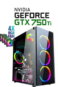 Dmc N45X Harici GeForce GTX 750 Ti Intel Core i7 860 16 GB Ram 256 GB SSD Tower FreeDos Masaüstü Bilgisayar