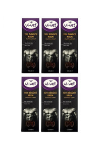 Vi-Vet Men Tüm Ciltler İçin Tüm Vücut Genital Bölge Erkek Tüy Dökücü Sprey 6x125 ml
