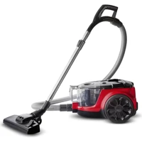 Karaca Vantuz Action Force F3 899 W Hepa Filtreli 2 lt Kapasiteli Toz Torbasız Süpürge Kırmızı