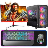 Dragos SPHİNX Harici Radeon RX 6700 XT Intel Core i5 12400F 16 GB Ram 512 GB SSD Tower FreeDos 23.6 inç Monitörlü Masaüstü Bilgisayar