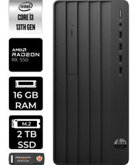 HP Pro Tower 290 G9 8T2X0ESP314 Harici Radeon RX 550 Intel Core i3 13100 16 GB Ram 2 TB SSD Tower FreeDos Masaüstü Bilgisayar + PER4 BELLEK