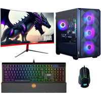 Dragos DRX5223 Harici GeForce RTX 4060 Intel Core i7 12700F 16 GB Ram 512 GB SSD Tower FreeDos 27 inç Monitörlü Masaüstü Bilgisayar