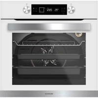 Silverline BO65E5W01 72 Lt A Enerji Sınıfı Dijital Retro Tam Boy Ankastre Fırın Beyaz