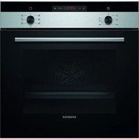 Siemens HB013FBS1T 66 Lt A Enerji Sınıfı Analog Retro Tam Boy Ankastre Fırın Siyah