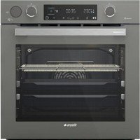 Arçelik AFC 471 G 72 Lt A+ Enerji Sınıfı Dijital Modern Tam Boy Ankastre Fırın Gri