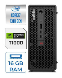 Lenovo WS P3 ULTRA SFF 30HA000QTX18 Harici Quadro T1000 Intel Core i7 13700K 16 GB Ram DDR5 1 TB HDD + 1 TB SSD Tower Windows 11 Pro Masaüstü Bilgisayar