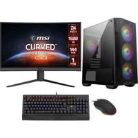Go Gamer IG593DS Dahili Intel UHD Graphics 730 Intel Core i5 13400 64 GB Ram 256 GB SSD Tower Windows 11 Pro 23.6 inç Monitörlü Masaüstü Bilgisayar