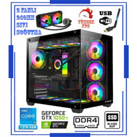 Zeiron ZEUS GTX17 Harici GeForce GTX 1050 Ti Intel Core i5 12400F 32 GB Ram 1 TB HDD + 256 GB SSD Tower FreeDos Masaüstü Bilgisayar
