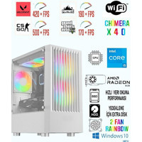 Ramtech CHİMERA X40 Harici Radeon RX 580 Intel Core i5 9400F 16 GB Ram 1 TB HDD + 256 GB SSD Tower FreeDos Masaüstü Bilgisayar