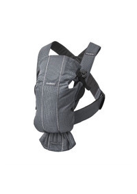 BabyBjörn Mini 3D 3.2-11 kg Kapasiteli Oturaklı Her Yöne Kanguru Gri