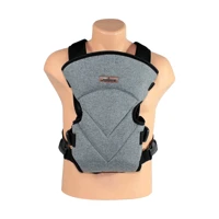 Molmini Comfort 3-12 kg Kapasiteli Oturaklı Her Yöne Yenidoğan Kanguru Gri