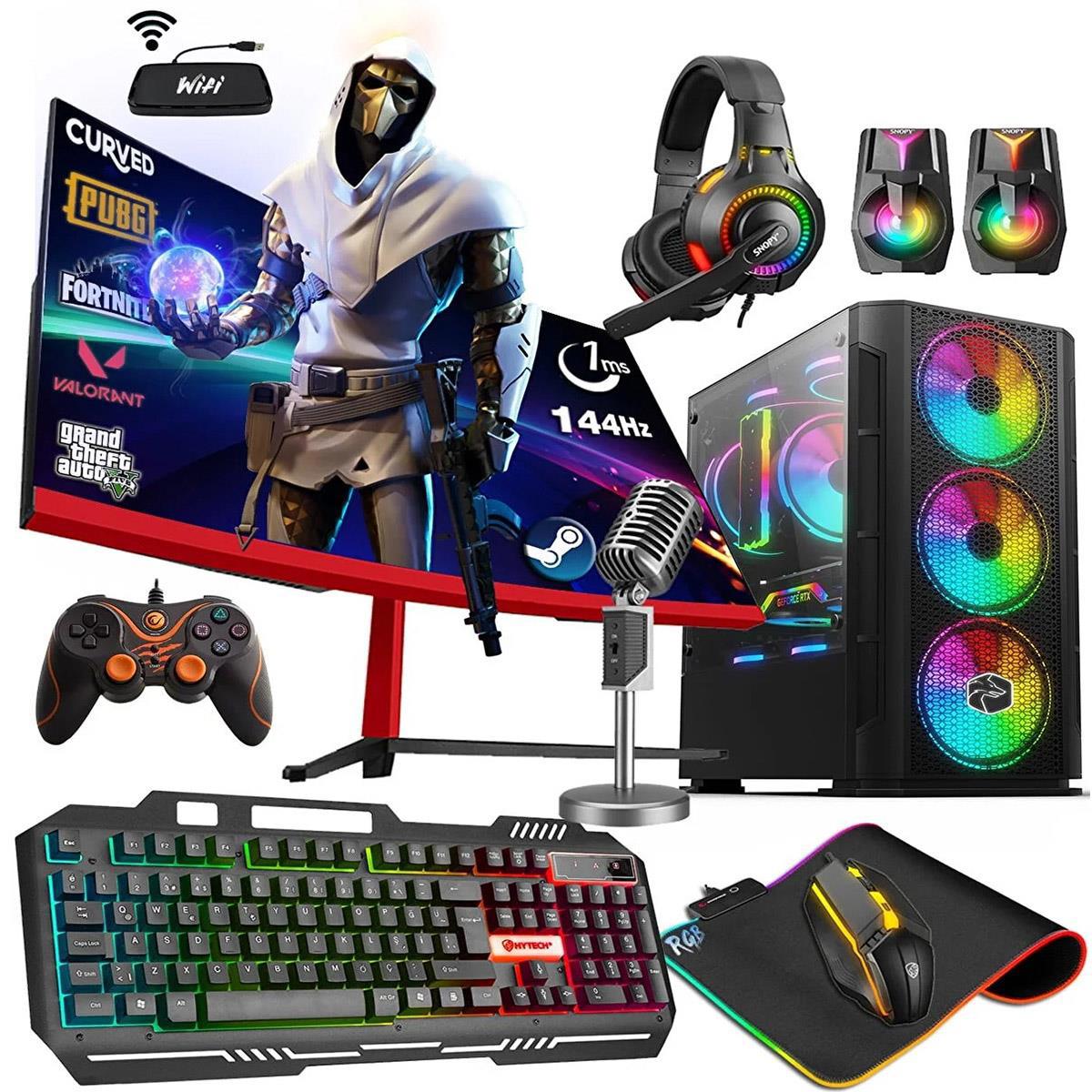 Zeiron GMX60 Harici Radeon RX 550 Intel Core i5 3470 16 GB Ram DDR3 1 TB HDD + 240 GB SSD Tower FreeDos Masaüstü Bilgisayar