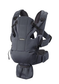 BabyBjörn Move 3D Mesh Move 3.5-12 kg Kapasiteli Oturaklı Her Yöne Kanguru Gri