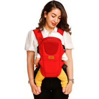Baby Plus Flory 4-12 kg Kapasiteli Oturaklı Her Yöne Kanguru Kırmızı