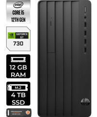 HP Pro Tower 290 G9 6D3A5EAP410 Harici GeForce GT 730 4 GB Intel Core i5 12500 12 GB Ram 4 TB SSD Tower Windows 11 Pro Masaüstü Bilgisayar + PER4 BELLEK