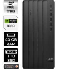 HP Pro Tower 290 G9 8T2W9ESP338 Harici GeForce GTX 1650 Intel Core i5 13500 40 GB Ram 1 TB SSD Tower FreeDos Masaüstü Bilgisayar + PER4 BELLEK