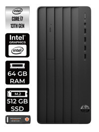 HP Pro Tower 290 G9 8T2X2ES Dahili Intel UHD Graphics Intel Core i7 13700 64 GB Ram 512 GB SSD Tower FreeDos Masaüstü Bilgisayar + PER4 BELLEK