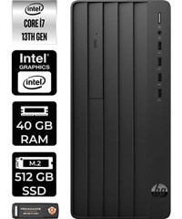 HP Pro Tower 290 G9 8T2X2ESP437 Dahili Intel UHD Graphics Intel Core i7 13700 40 GB Ram 512 GB SSD Tower Windows 11 Pro Masaüstü Bilgisayar + PER4 BELLEK