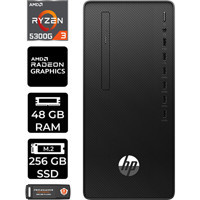 HP 295 G9 6D391EAP441 Harici Radeon RX 550 AMD Ryzen 3 5300G 48 GB Ram 256 GB SSD Tower Windows 11 Pro Masaüstü Bilgisayar + PER4 BELLEK