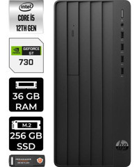 HP Pro Tower 290 G9 6D3A5EAP431 Harici GeForce GT 730 4 GB Intel Core i5 12500 36 GB Ram 256 GB SSD Tower Windows 11 Pro Masaüstü Bilgisayar + PER4 BELLEK