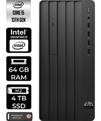 HP Pro Tower 290 G9 8T2W9ESP400 Dahili Intel UHD Graphics Intel Core i5 13500 64 GB Ram 4 TB SSD Tower Windows 11 Home Masaüstü Bilgisayar + PER4 BELLEK