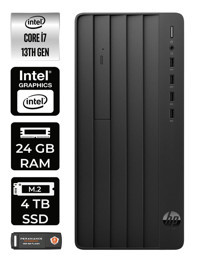 HP Pro Tower 290 G9 8T2X2ES Dahili Intel UHD Graphics Intel Core i7 13700 24 GB Ram 4 TB SSD Tower Windows 11 Pro Masaüstü Bilgisayar + PER4 BELLEK