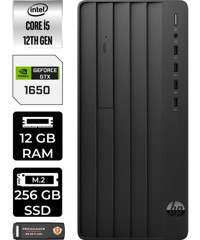 HP Pro Tower 290 G9 6D3A5EAP356 Harici GeForce GTX 1650 Intel Core i5 12500 12 GB Ram 256 GB SSD Tower Windows 11 Home Masaüstü Bilgisayar + PER4 BELLEK