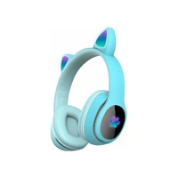 ZORE L400 Bluetooth Kablosuz Kulak Üstü Kulaklık Mavi