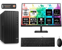 HP Pro Tower 290 G9 T2X2ESMNT3436 Harici GeForce RTX 3060 Ti Intel Core i7 13700 40 GB Ram 256 GB SSD Tower Windows 11 Pro 23.8 inç Monitörlü Masaüstü Bilgisayar + PER4 BELLEK