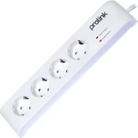 Prolink Pr-Sp04 4'lü Soket 1.5 metre Kablolu Çiftli 1050 J Akım Korumalı Priz