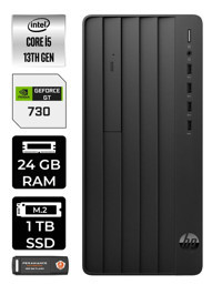 HP Pro Tower 290 G9 8T2W9ES Harici GeForce GT 730 4 GB Intel Core i5 13500 24 GB Ram 1 TB SSD Tower FreeDos Masaüstü Bilgisayar + PER4 BELLEK
