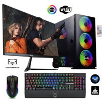 Izoly ELEMENTAL X Harici GeForce RTX 3060 Intel Core i3 10100F 16 GB Ram 256 GB SSD Tower FreeDos 24 inç Monitörlü Masaüstü Bilgisayar