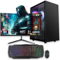 Izoly E-VİX EOS Harici GeForce GT 740 Intel Core i5 3470 16 GB Ram 512 GB SSD Tower FreeDos 24 inç Monitörlü Masaüstü Bilgisayar