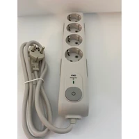 Vi̇ko Multi-Let 90117630 4'lü Soket 1.5 metre Kablolu Tekli 1050 J Akım Korumalı Priz
