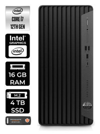 HP Pro Tower 400 G9 6U3M9EA Dahili Intel UHD Graphics Intel Core i7 12700 16 GB Ram 4 TB SSD Tower Windows 11 Home Masaüstü Bilgisayar + PER4 BELLEK