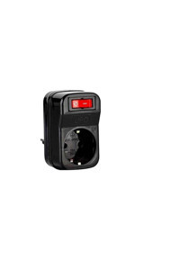 Ufo Electric 60884-1 Tekli Soket Kablosuz Tekli Akım Korumalı Priz