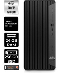 HP Pro Tower 400 G9 6U3M9EAP421 Harici Radeon RX 550 Intel Core i7 12700 24 GB Ram 256 GB SSD Tower Windows 11 Pro Masaüstü Bilgisayar + PER4 BELLEK