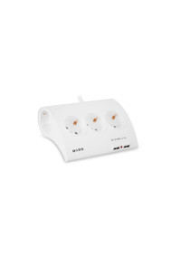 S-Link Spg9-5-15 5'li Soket 1.5 metre 2'li USB Kablolu Tekli Akım Korumalı Priz