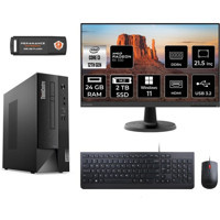 Lenovo Thinkcentre Neo 50S 11SX002VTXMNT1374 Harici Radeon RX 550 Intel Core i3 12100 24 GB Ram 2 TB SSD Tower Windows 11 Home 21.5 inç Monitörlü Masaüstü Bilgisayar + PER4 BELLEK