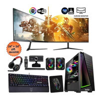 Izoly STREAMER Harici GeForce RTX 2060 Intel Core i5 10400F 16 GB Ram 512 GB SSD Tower FreeDos 24 inç Monitörlü Masaüstü Bilgisayar