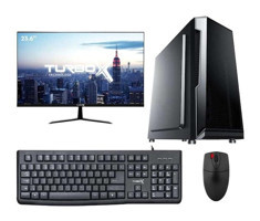 Turbox TX4519 Dahili Intel HD Graphics 4600 Intel Core i7 4770 8 GB Ram 1 TB SSD Tower FreeDos 23.6 inç Monitörlü Masaüstü Bilgisayar
