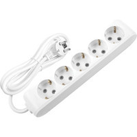 Viko 3500 W Kalın Topraklı 5'li 20 m Uzatma Kablolu Priz Beyaz